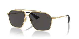 Dolce & Gabbana DG 2303 men Gold Pilot Sunglasses