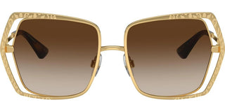 Dolce & Gabbana DG 2306 women Gold Oversize Sunglasses