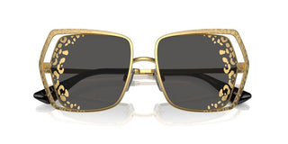 Dolce & Gabbana DG 2306 women Gold Oversize Sunglasses