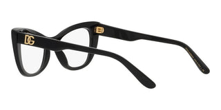 Dolce & Gabbana DG 3354 women Black Cat Eye Eyeglasses