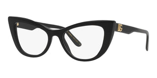 Dolce & Gabbana DG 3354 women Black Cat Eye Eyeglasses