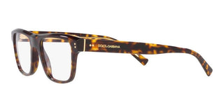 Dolce & Gabbana DG 3362 men Havana Geometric Eyeglasses