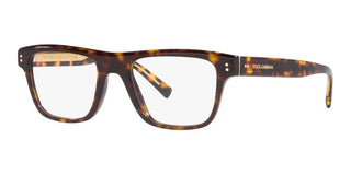 Dolce & Gabbana DG 3362 men Havana Geometric Eyeglasses