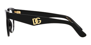 Dolce & Gabbana DG 3371 women Black Geometric Eyeglasses