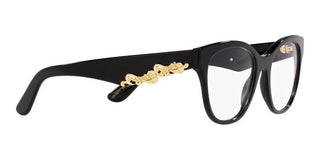 Dolce & Gabbana DG 3371 women Black Geometric Eyeglasses