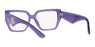 Dolce & Gabbana DG 3373 women Violet Squared Eyeglasses