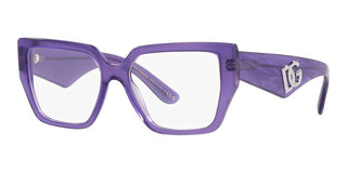 Dolce & Gabbana DG 3373 women Violet Squared Eyeglasses