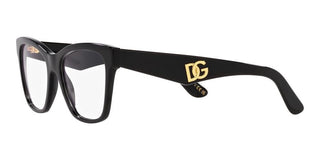 Dolce & Gabbana DG 3374 women Black Squared Eyeglasses