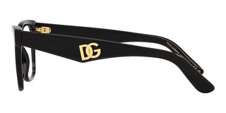 Dolce & Gabbana DG 3374 women Black Squared Eyeglasses