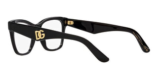 Dolce & Gabbana DG 3374 women Black Squared Eyeglasses