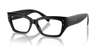 Dolce & Gabbana DG 3387 women Black Squared Eyeglasses