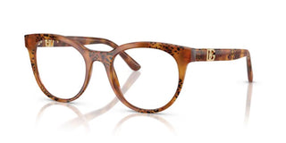 Dolce & Gabbana DG 3399 women Havana Pantos Eyeglasses