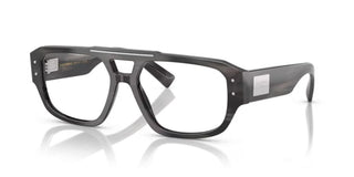 Dolce & Gabbana DG 3406 men Grey Pilot Eyeglasses