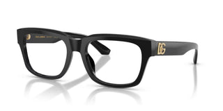 Dolce & Gabbana DG 3416 men Black Squared Eyeglasses