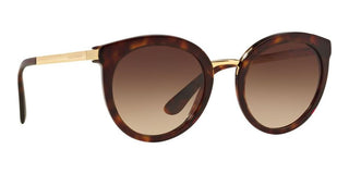 Dolce & Gabbana DG 4268 women Havana Round Sunglasses