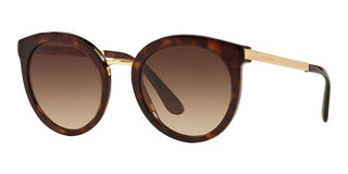 Dolce & Gabbana DG 4268 women Havana Round Sunglasses