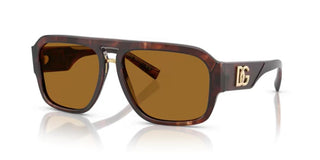 Dolce & Gabbana DG 4403 men Havana Geometric Sunglasses