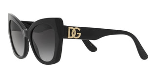 Dolce & Gabbana DG 4405 women Black Cat Eye Sunglasses