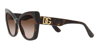 Dolce & Gabbana DG 4405 women Havana Cat Eye Sunglasses