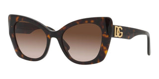 Dolce & Gabbana DG 4405 women Havana Cat Eye Sunglasses