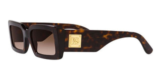 Dolce & Gabbana DG 4416 women Havana Geometric Sunglasses