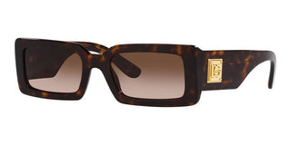 Dolce & Gabbana DG 4416 women Havana Geometric Sunglasses