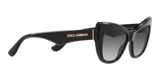 Dolce & Gabbana DG 4417 women Black Cat Eye Sunglasses