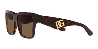 Dolce & Gabbana DG 4436 women Havana Squared Sunglasses