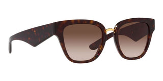 Dolce & Gabbana DG 4437 women Havana Geometric Sunglasses