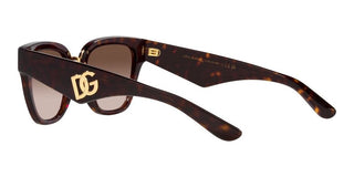 Dolce & Gabbana DG 4437 women Havana Geometric Sunglasses