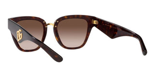 Dolce & Gabbana DG 4437 women Havana Geometric Sunglasses