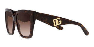 Dolce & Gabbana DG 4438 women Havana Butterfly Sunglasses