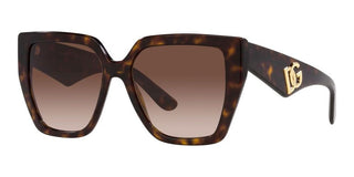 Dolce & Gabbana DG 4438 women Havana Butterfly Sunglasses