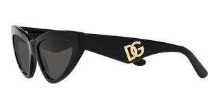 Dolce & Gabbana DG 4439 women Black Cat Eye Sunglasses