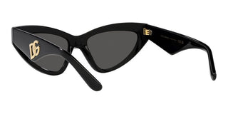 Dolce & Gabbana DG 4439 women Black Cat Eye Sunglasses