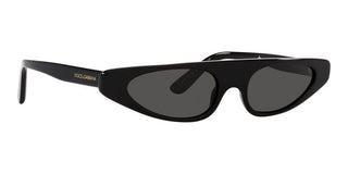 Dolce & Gabbana DG 4442 women Black Cat Eye Sunglasses