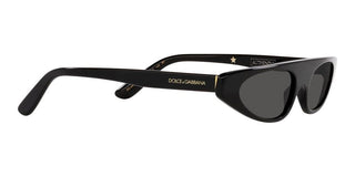 Dolce & Gabbana DG 4442 women Black Cat Eye Sunglasses