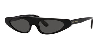 Dolce & Gabbana DG 4442 women Black Cat Eye Sunglasses