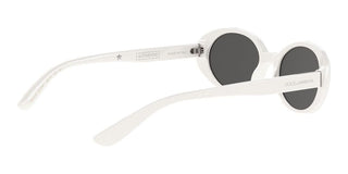 Dolce & Gabbana DG 4443 women White Oval Sunglasses