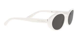 Dolce & Gabbana DG 4443 women White Oval Sunglasses