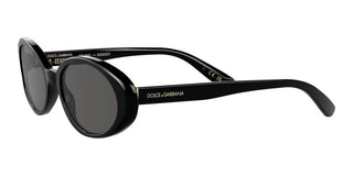 Dolce & Gabbana DG 4443 women Black Oval Sunglasses