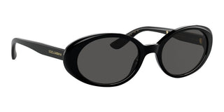 Dolce & Gabbana DG 4443 women Black Oval Sunglasses