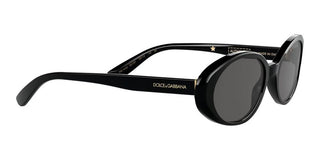 Dolce & Gabbana DG 4443 women Black Oval Sunglasses