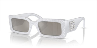 Dolce & Gabbana DG 4447B women Grey Geometric Sunglasses