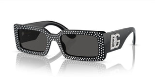 Dolce & Gabbana DG 4447B women Black Geometric Sunglasses