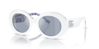 Dolce & Gabbana DG 4448 women White Oval Sunglasses