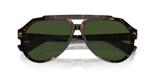 Dolce & Gabbana DG 4452 men Havana Pilot Sunglasses