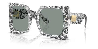 Dolce & Gabbana DG 4490 women Transparent Oversize Sunglasses