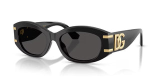 Dolce & Gabbana DG 4502 women Black Oval Sunglasses