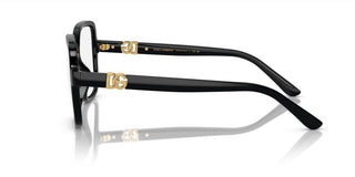 Dolce & Gabbana DG 5105U women Black Oversize Eyeglasses